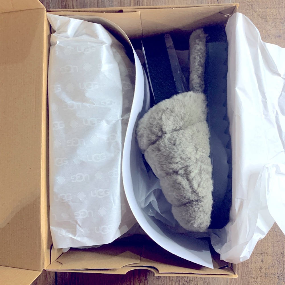 Gray UGG Sandals
